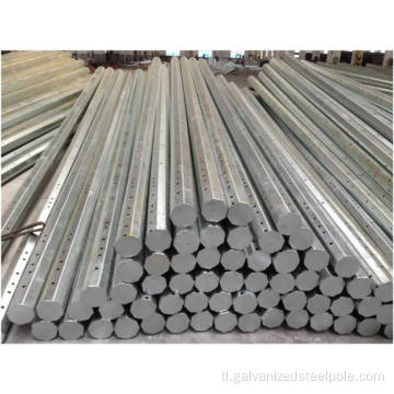 30ft Hot Dip Galvanized Electric Distribution Steel Pole